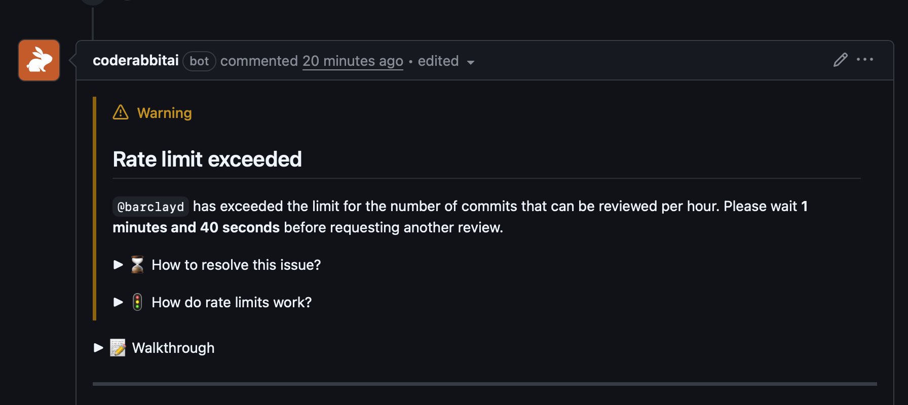 CodeRabbit comment screenshot